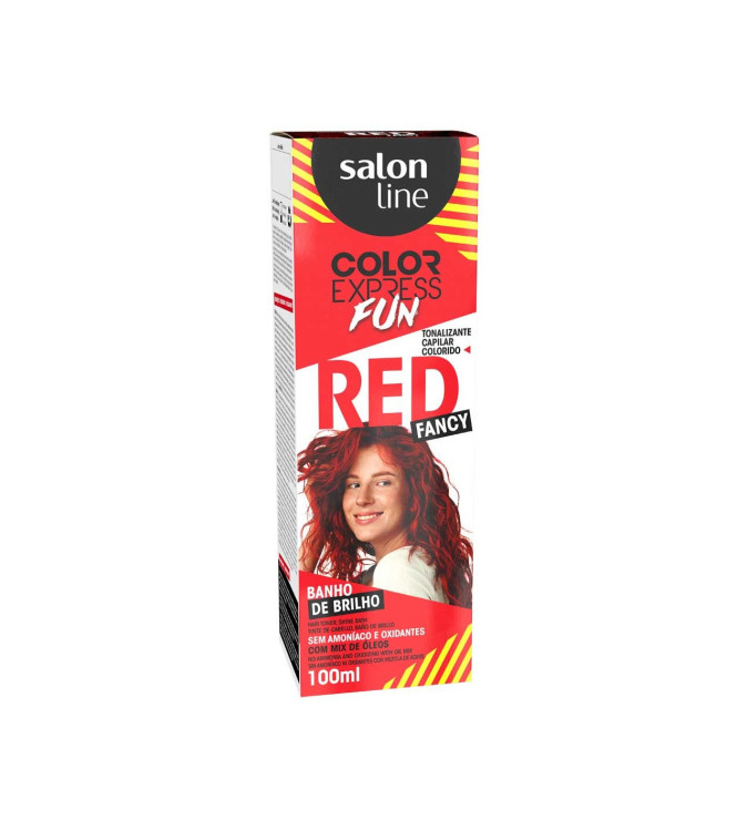Express Fun Vermelho Coloração Direta 100ml - Salon Line Express Fun Vermelho Coloração Direta 100ml - Salon Line