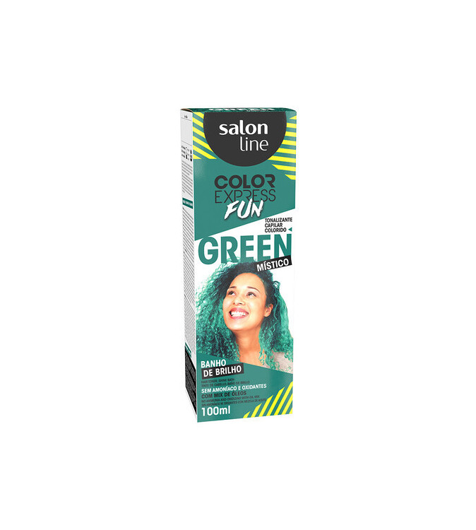 Express Fun Verde Coloração Direta 100ml - Salon Line Express Fun Verde Coloração Direta 100ml - Salon Line