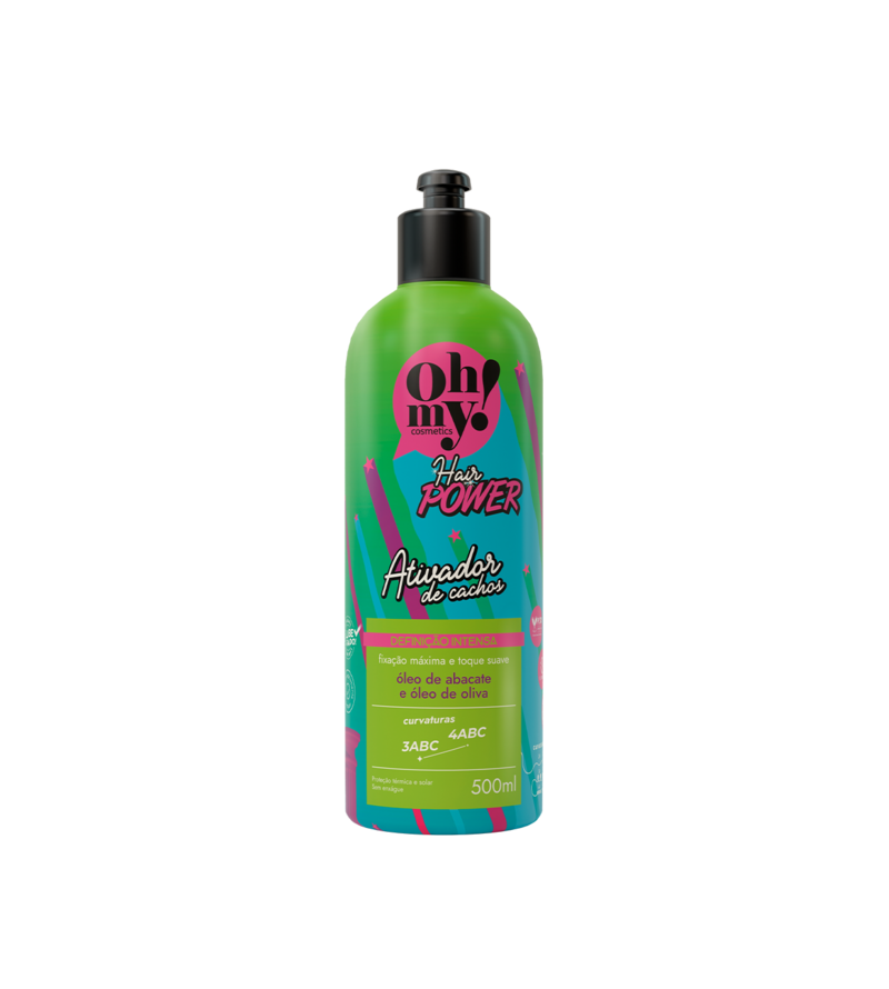 Ativador de Cachos Hair Power 500ml - Oh My Cosmetics