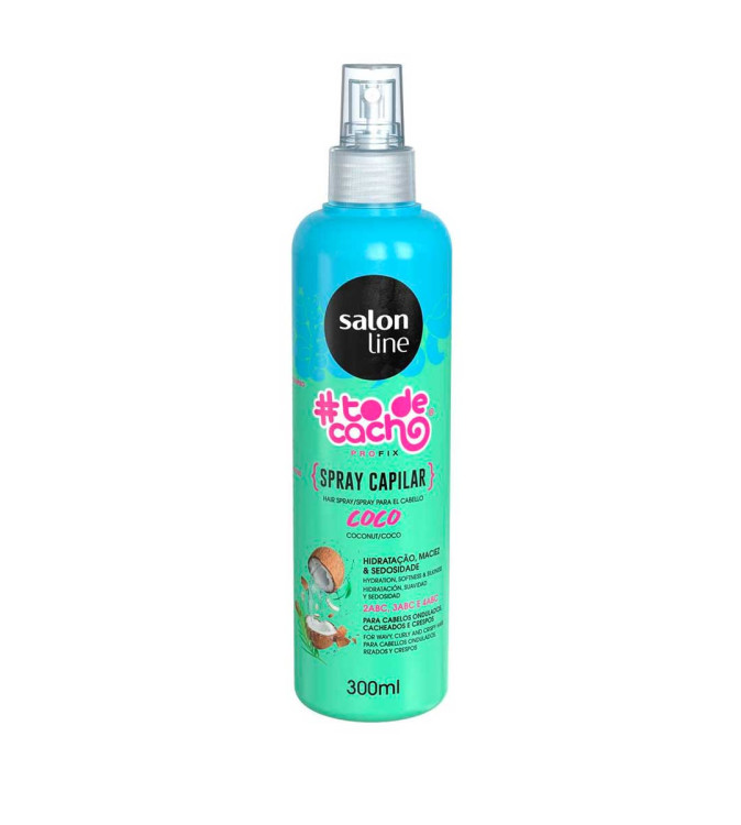 Spray Capilar Coco 300ml ToDeCacho - Salon Line Spray Capilar Coco 300ml ToDeCacho - Salon Line