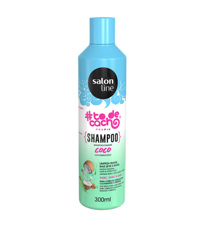Shampoo Coco 300ml ToDeCacho - Salon Line Shampoo Coco 300ml ToDeCacho - Salon Line