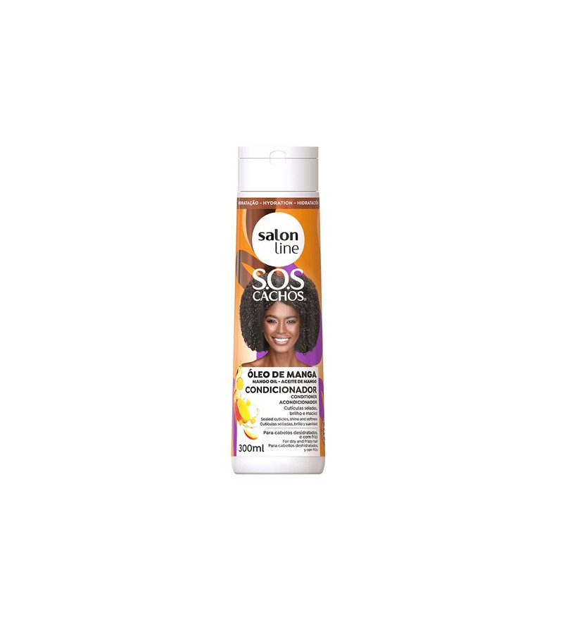 Condicionador SOS Cachos Óleo de Manga 300ml - Salon Line