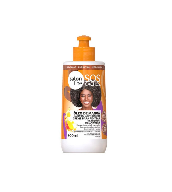 Creme de Pentear SOS Cachos Óleo de Manga 300ml - Salon Line