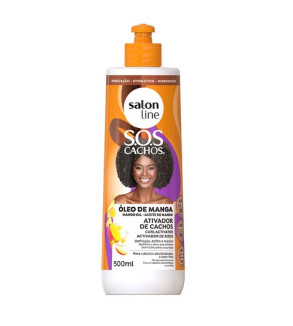 Ativador de Cachos SOS Cachos Óleo de Manga 500ml - Salon Line