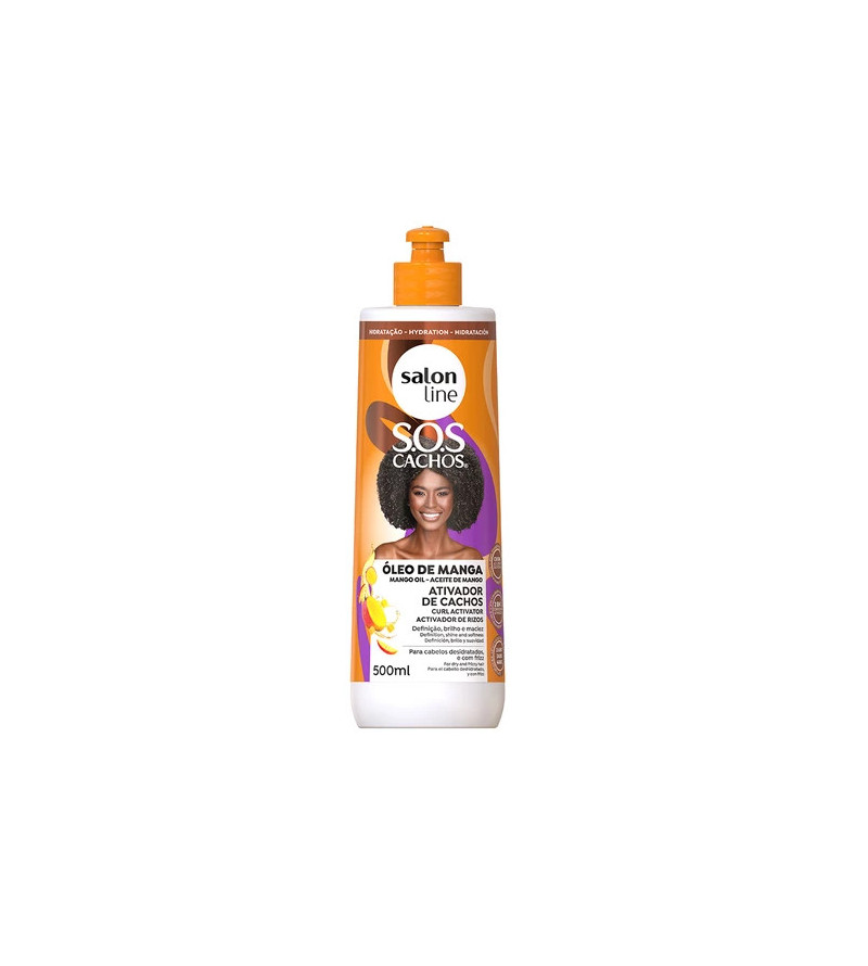 Ativador de Cachos SOS Cachos Óleo de Manga 500ml - Salon Line
